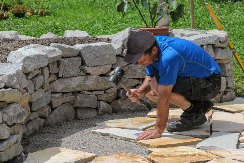 Our team working on Masonry Service projects in Gaylord, MI