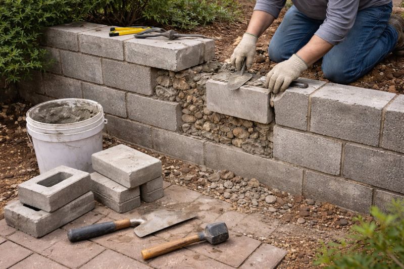 Block Wall Repair in Lewiston, MI