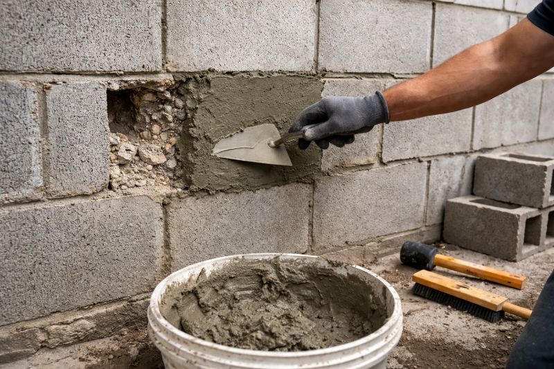 Block Wall Repair in Wolverine, MI