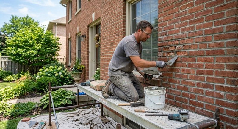 Brick Flatwork Repair in Alba, MI