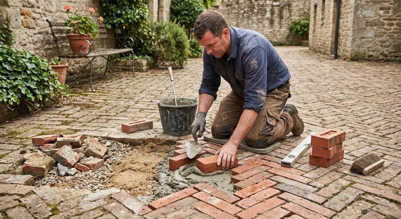 Brick Floor Repair in Gaylord, MI