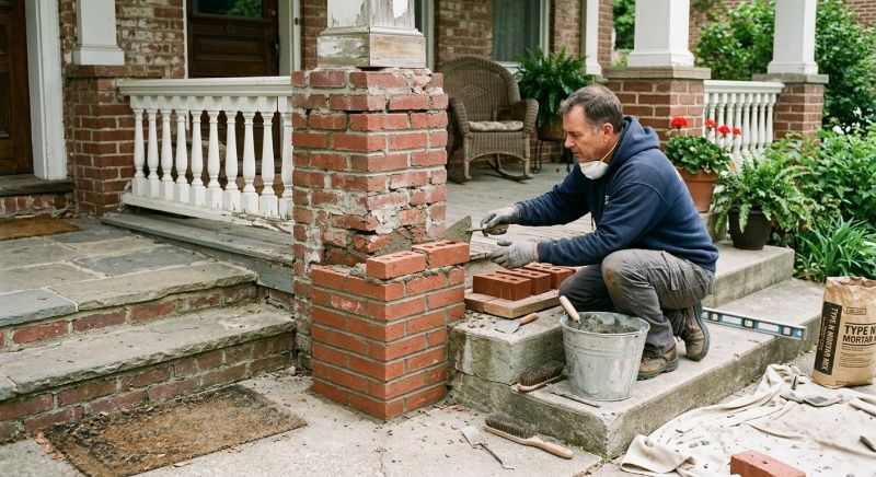 Brick Repair in Boyne City, MI