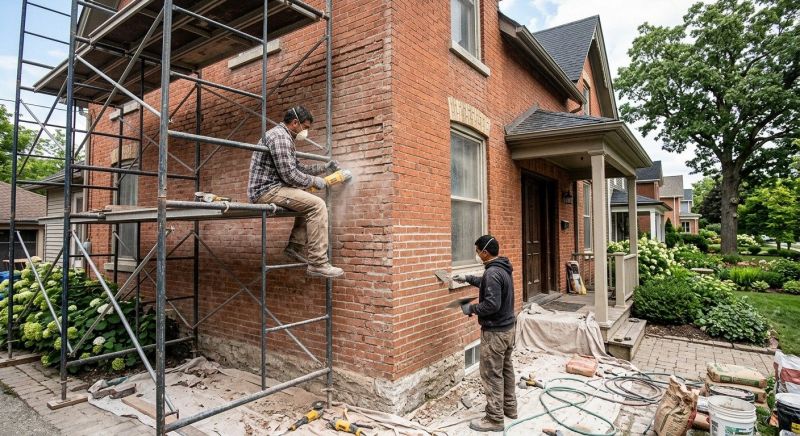 Brick Restoration in Lewiston, MI