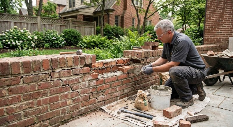 Brick Wall Repair in Boyne City, MI