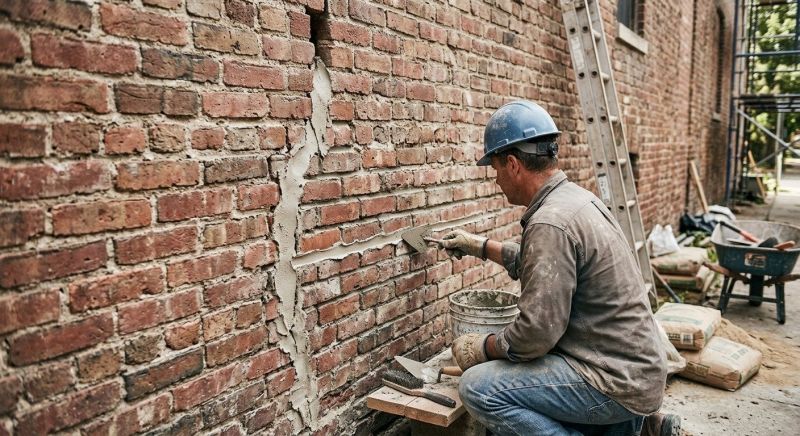 Brick Wall Repair in Gaylord, MI
