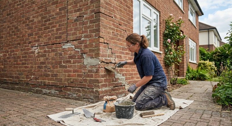 Brick Wall Repair in Gaylord, MI