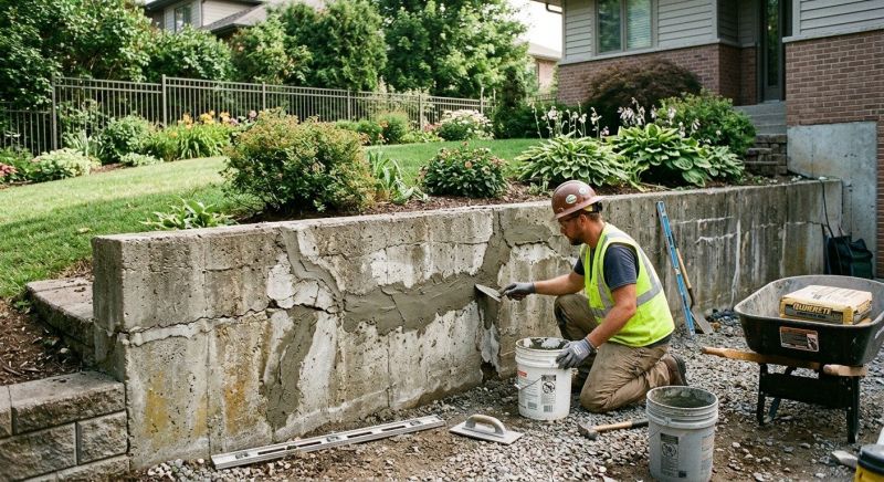 Retaining Wall Repair in Antrim County, MI