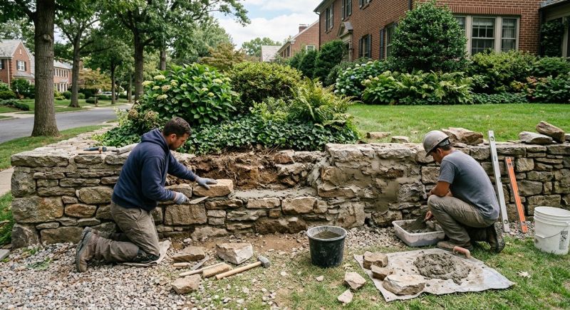 Retaining Wall Repair in Antrim County, MI