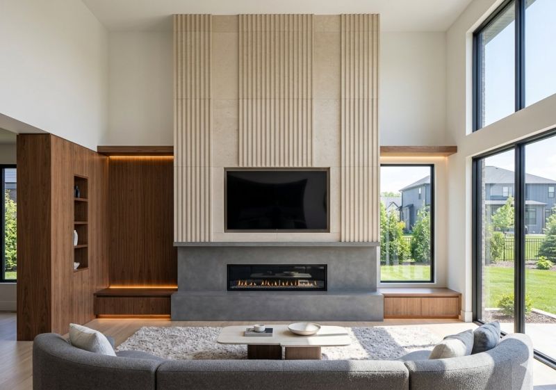 Stone Chimney Installation in Wolverine, MI