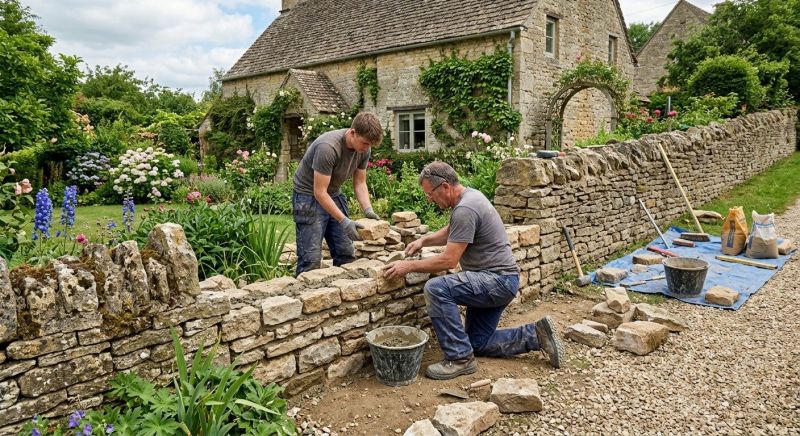 Stone Column Repair in Gaylord, MI