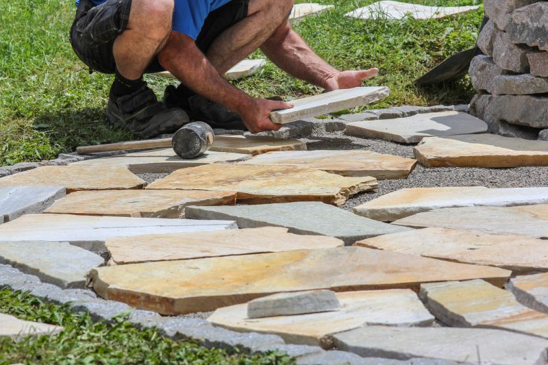 Stone Walkway Repair in Gaylord, MI