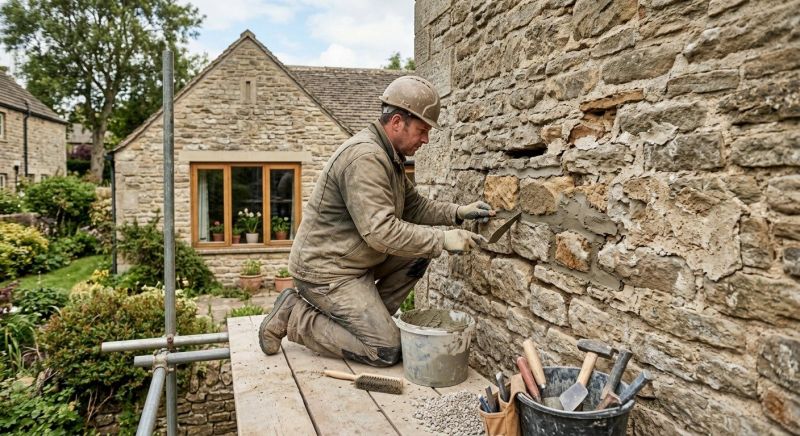 Stonework Repair in Alba, MI